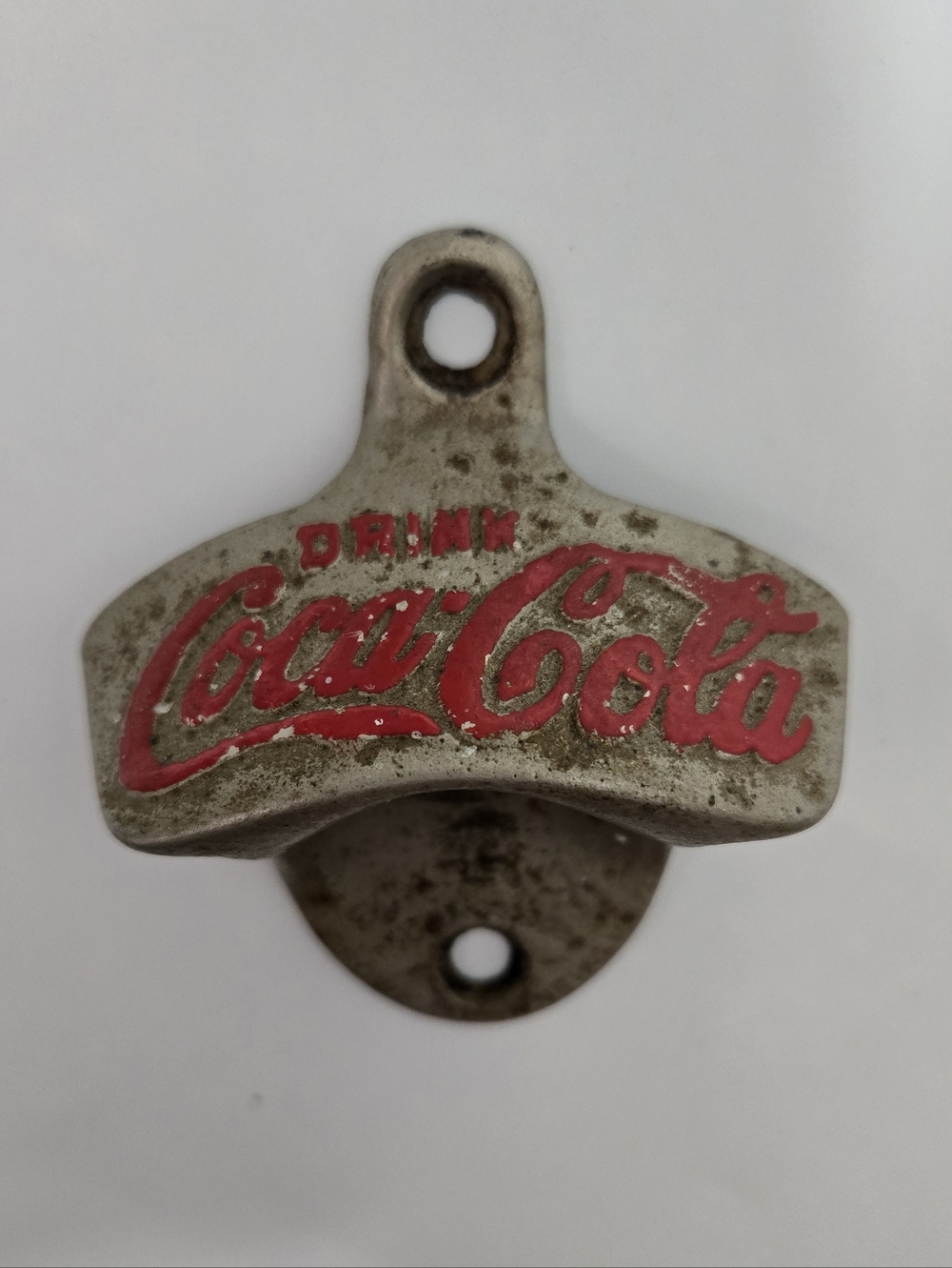 Vintage Coca-Cola Wall Bottle Opener Metal Starr X Made In USA Red